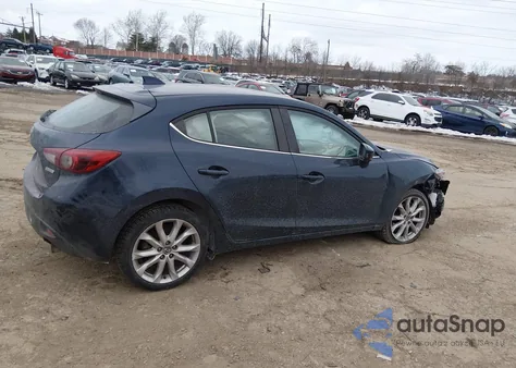2014 Mazda Mazda3 S Touring z USA, uszkodzony, nr VIN JM1BM1L31E1215008